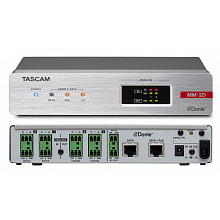 Tascam MM-2D-E Dante-Analogue конвертор с DSP Mixer