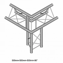 Dura Truss DT 23 C32-ULDL стыковочный узел для фермы, 90°