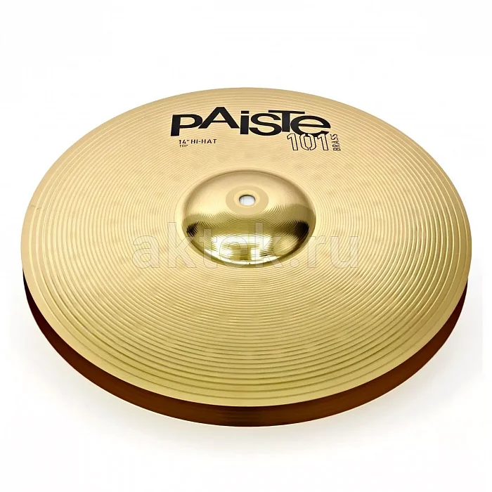 Paiste 14" 101 Brass Hi-Hat тарелка для ударной установки 2
