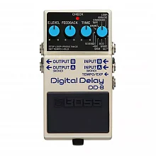 Boss DD-8 стереофоническая педаль дилея, 11 режимов, лупер 40 секунд