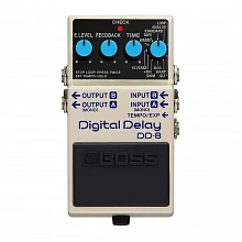 Boss DD-8 стереофоническая педаль дилея, 11 режимов, лупер 40 секунд