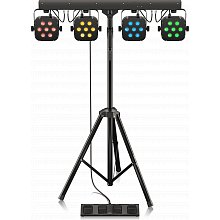 Behringer STAGE TRI LED BUNDLE ST1 трипод с 4 парами 7 х 3 Вт, RGB