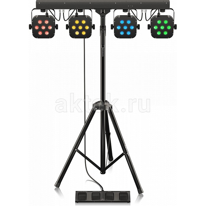 Behringer STAGE TRI LED BUNDLE ST1 трипод с 4 парами 7 х 3 Вт, RGB