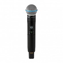 Shure SLXD2+/B58 цифровой ручной передатчик с Beta 58A 470–606МГц