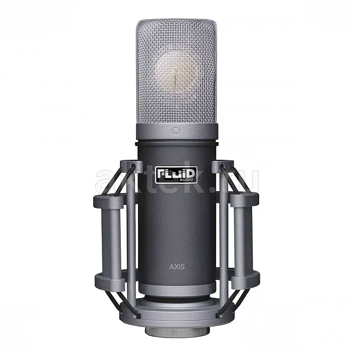 Fluid Audio Axis студийный микрофон, конденсаторный капсюль, кардиоидная диаграмма
