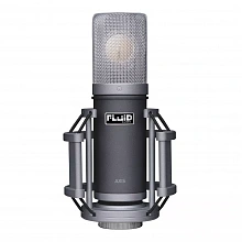 Fluid Audio Axis студийный микрофон, конденсаторный капсюль, кардиоидная диаграмма
