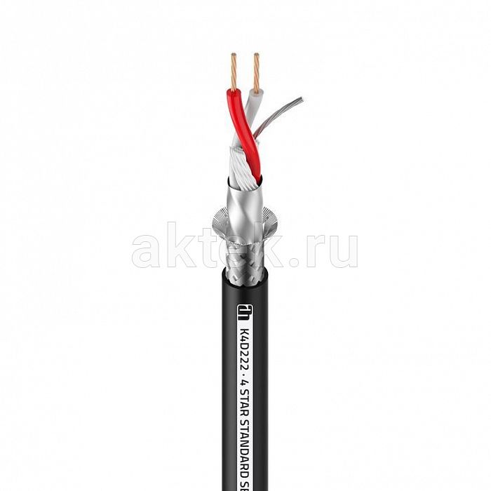 Adam Hall K4D222 DMX-кабель AES/EBU 2×0,22 мм²