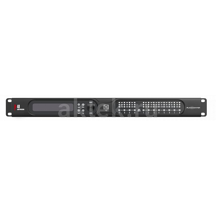 Audiocenter P48 спикер-процессор 4 вх.аналог-AES/ 8 вых., 24бит/96 кГц