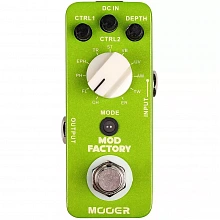Mooer Mod Factory MKII педаль модуляции, 11 эффектов, Tap Tempo