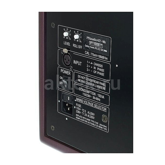 Студийный монитор PSI AUDIO A21-M Studio Red 5