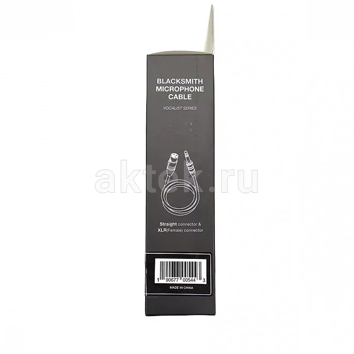 BlackSmith Vocalist 9.8ft микрофонный кабель XLR–Jack 6,3 мм 3