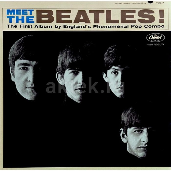Виниловая пластинка BEATLES - MEET THE BEATLES! 180 GRAM BLACK VINYL 12"