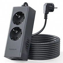 Сетевой фильтр Tessan TS-FS01DE00 Black
