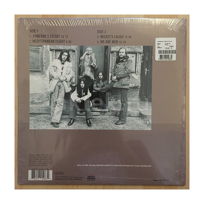 Виниловая пластинка AGITATION FREE - FRAGMENTS 180 GRAM MINT VINYL 12" 2