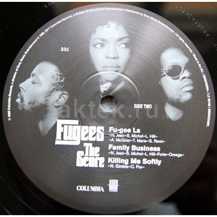 Виниловая пластинка FUGEES - THE SCORE LIMITED EDITION 180 GRAM ORANGE/GOLD VINYL 12" 4