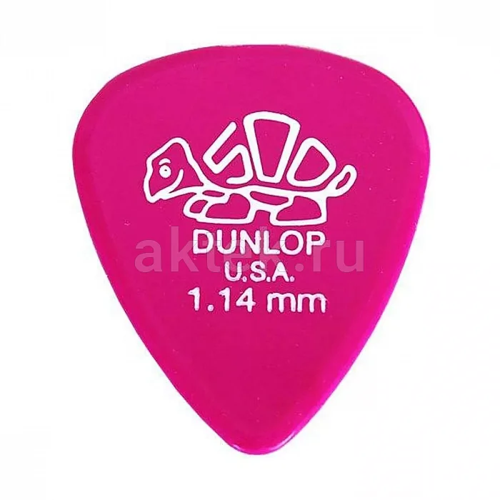 Dunlop 41R114 Delrin 500 72Pack медиаторы, 1,14 мм