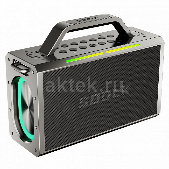 Портативная караоке колонка с двумя микрофонами SODLK S1115 200 Вт 2
