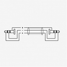 ROXTONE GPTC110/1,5 аудиокабель Jack 3,5–Jack 3,5, 1,5 м, 2×022 мм² 3