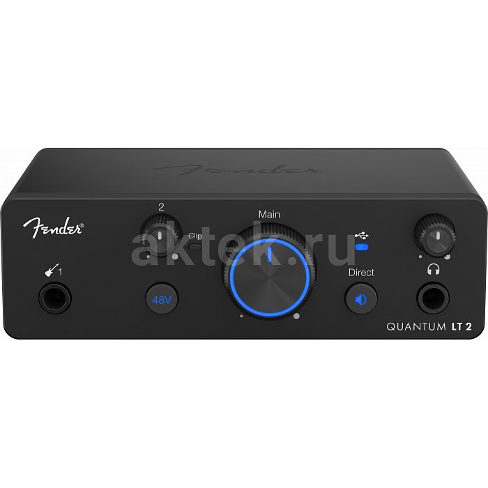 USB-C аудиоинтерфейс Fender Quantum LT2 2x2