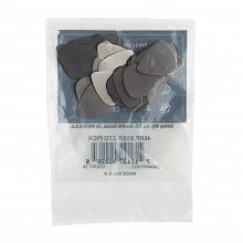 Dunlop 46RF051 Stainless Steel Standard 36Pack медиаторы, 0,51 мм 3