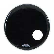 Evans BD20RB EQ3 Resonant Black 20" пластик бас-барабана, с демпфированием