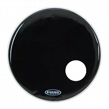 Evans BD20RB EQ3 Resonant Black 20" пластик бас-барабана, с демпфированием