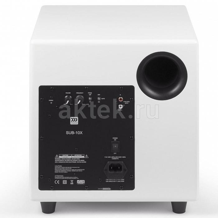 MOREL SUB 10X Piano White сабвуфер, 150 Вт, 10" 3