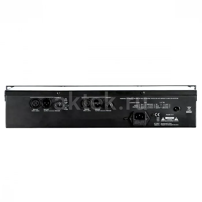 ART Pro MPA II двухканальный ламповый предусилитель 2×12AX7, переменный импеданс 4