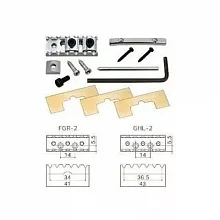 Gotoh FGR-2-CK топлок 41 мм, выборка под анкер, чёрный хром