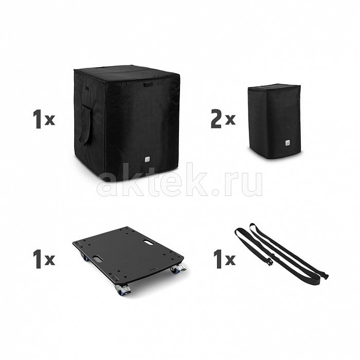 LD Systems DAVE 18 G4X BAG SET тележка и чехлы 5