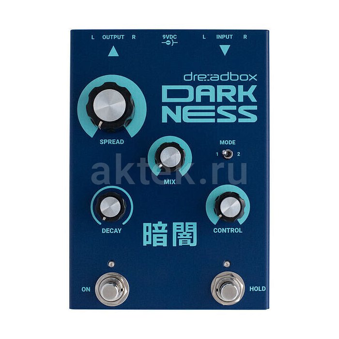Гитарная педаль реверберации Dreadbox Darkness