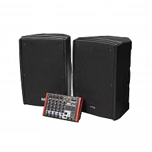 Nordfolk MS15 MKII акустический комплект с микшером, 1200 Вт, Bluetooth