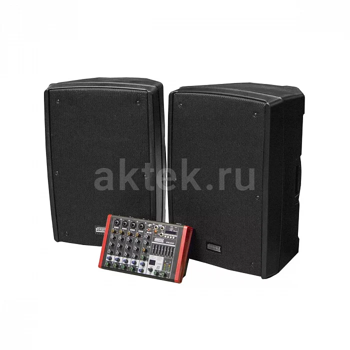 Nordfolk MS15 MKII акустический комплект с микшером, 1200 Вт, Bluetooth