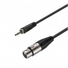 ROXTONE RACC420/3 аудиокабель XLR–Jack 3,5, 3 м, 2×0,14 мм² 2