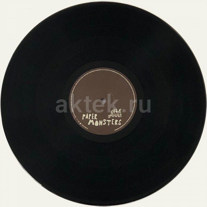 Виниловая пластинка DAVE GAHAN - PAPER MONSTERS BLACK VINYL 12" 3