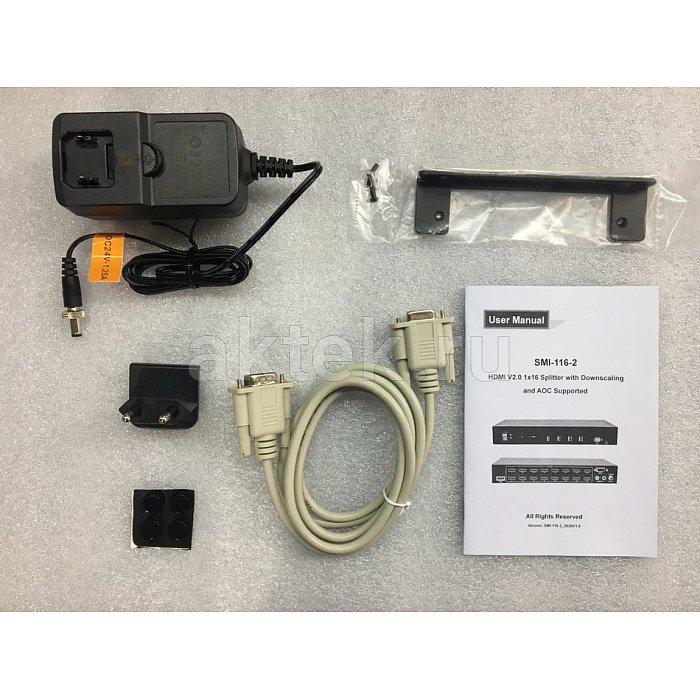 Digis SMI-116-2 HDMI2.0-усилитель-распределитель 1×16 4K60 18Гбит/с 4