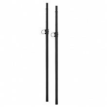 ECO TTS080 Black Pole with cover комплект стоек для тотемов 2