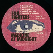Виниловая пластинка FOO FIGHTERS - MEDICINE AT MIDNIGHT 180 GRAM BLACK VINYL 12" 3