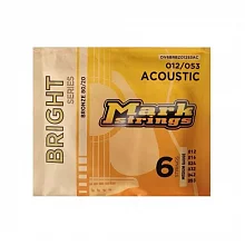 Markbass Bright Series DV6BRBZ01253AC струны для акустической гитары, 12-53