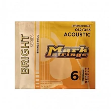 Markbass Bright Series DV6BRBZ01253AC струны для акустической гитары, 12-53