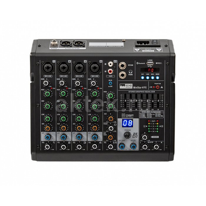 Аналоговый микшер Echo Acoustic MiniStar 41FX