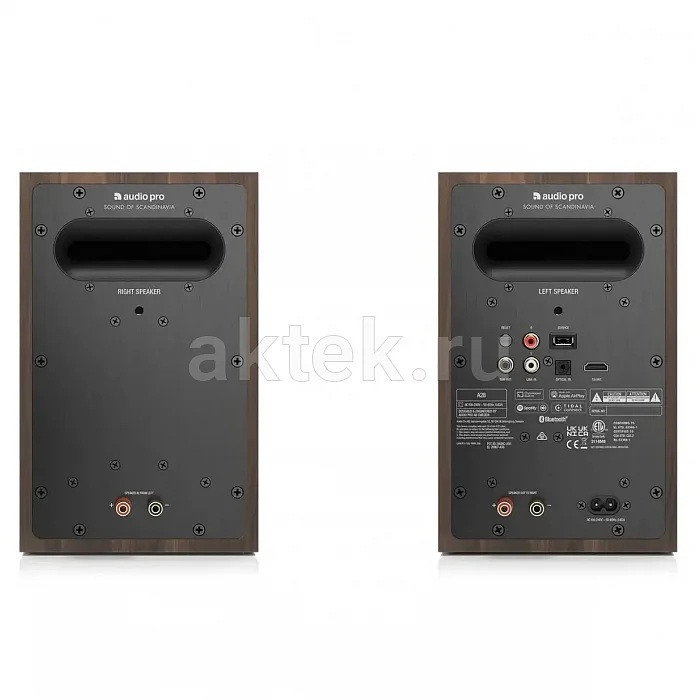 Акустическая система полочная AUDIO PRO A28 Walnut 3