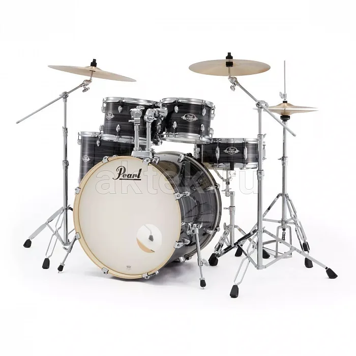 Pearl EXX725SNBR/C778 пятибарабанная установка с тарелками Sabian 2