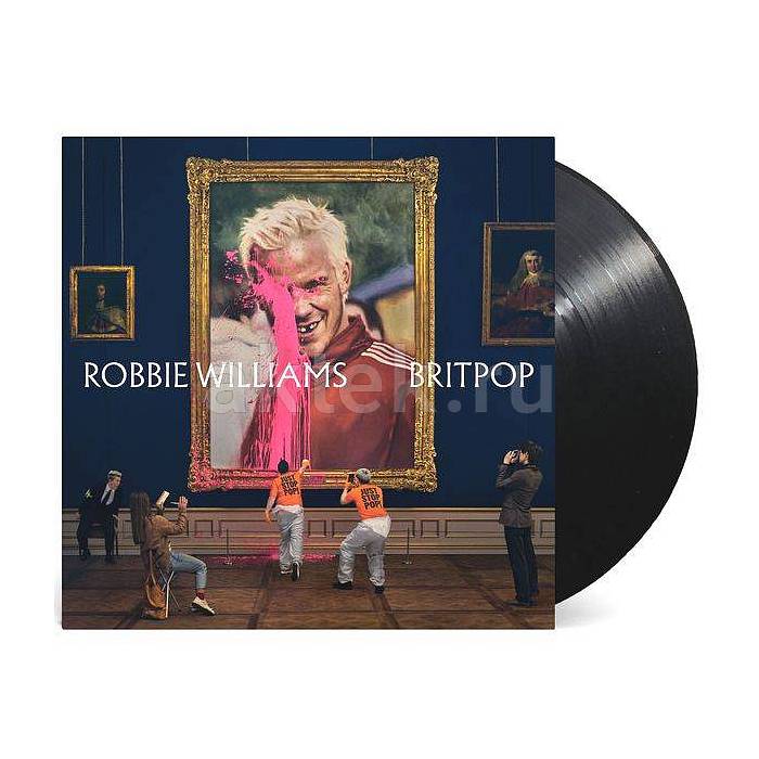 Виниловая пластинка Robbie Williams — Britpop (LP, чёрный винил)