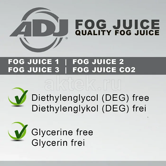 ADJ Fog juice 3 heavy 5л жидкость для генератора дыма, 5л 2