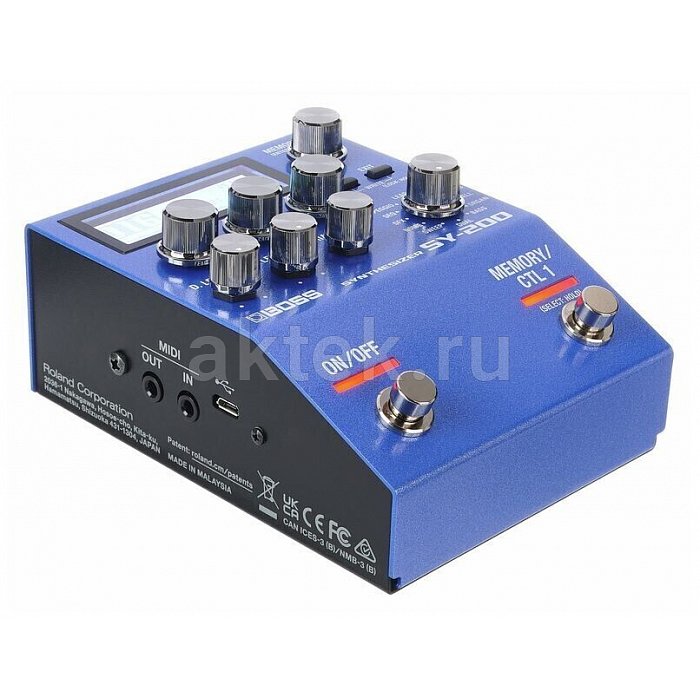 Процессор эффектов Boss Synthesizer SY-200 6