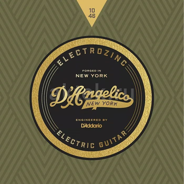 D'Angelico Rock 10'S струны для электрогитары, 10-46