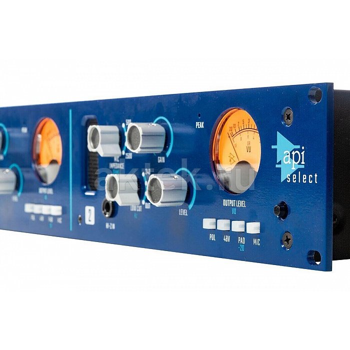 Предусилитель API Audio SELECT T12 2-CHANNEL TUBE MICROPHONE PREAMPLIFIER 4