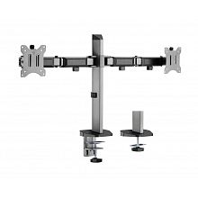 Exell EXi-MA42 Silver кронштейн двух мониторов 17–32″ VESA 100×100 9кг