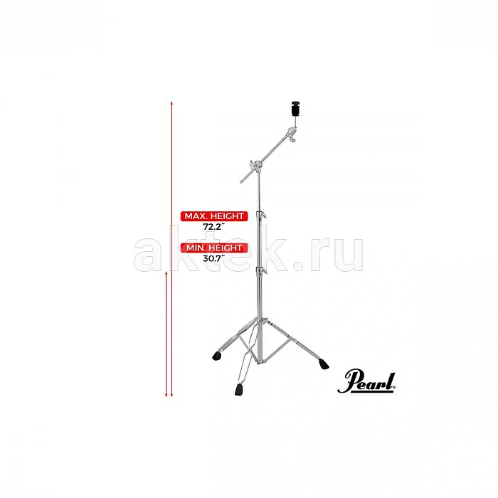 Pearl BC-830 стойка-журавль для тарелки, UniLock, двойные ножки 3